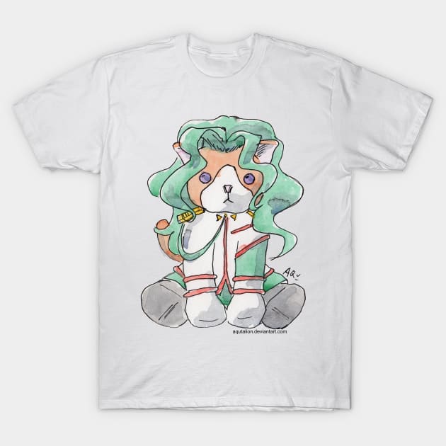 Harlock the Cat Cosplay: Saionji Kyouichi T-Shirt by Aqutalion